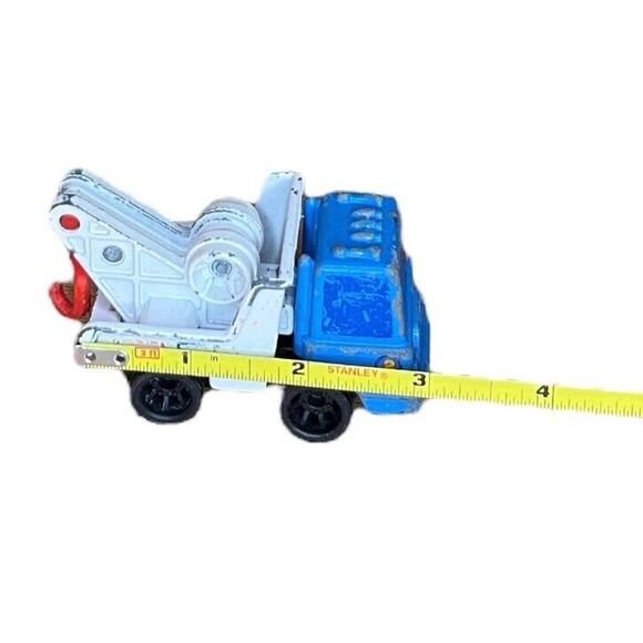 VINTAGE 1979 MATTEL FIRST WHEELS DIE-CAST TOW TRUCK M.I HONG KONG - Picture 6 of 6